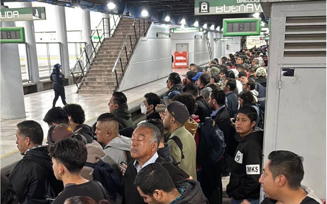 Metro CDMX: Falla En Línea B Genera Caos Y Retrasos - La Prensa ...